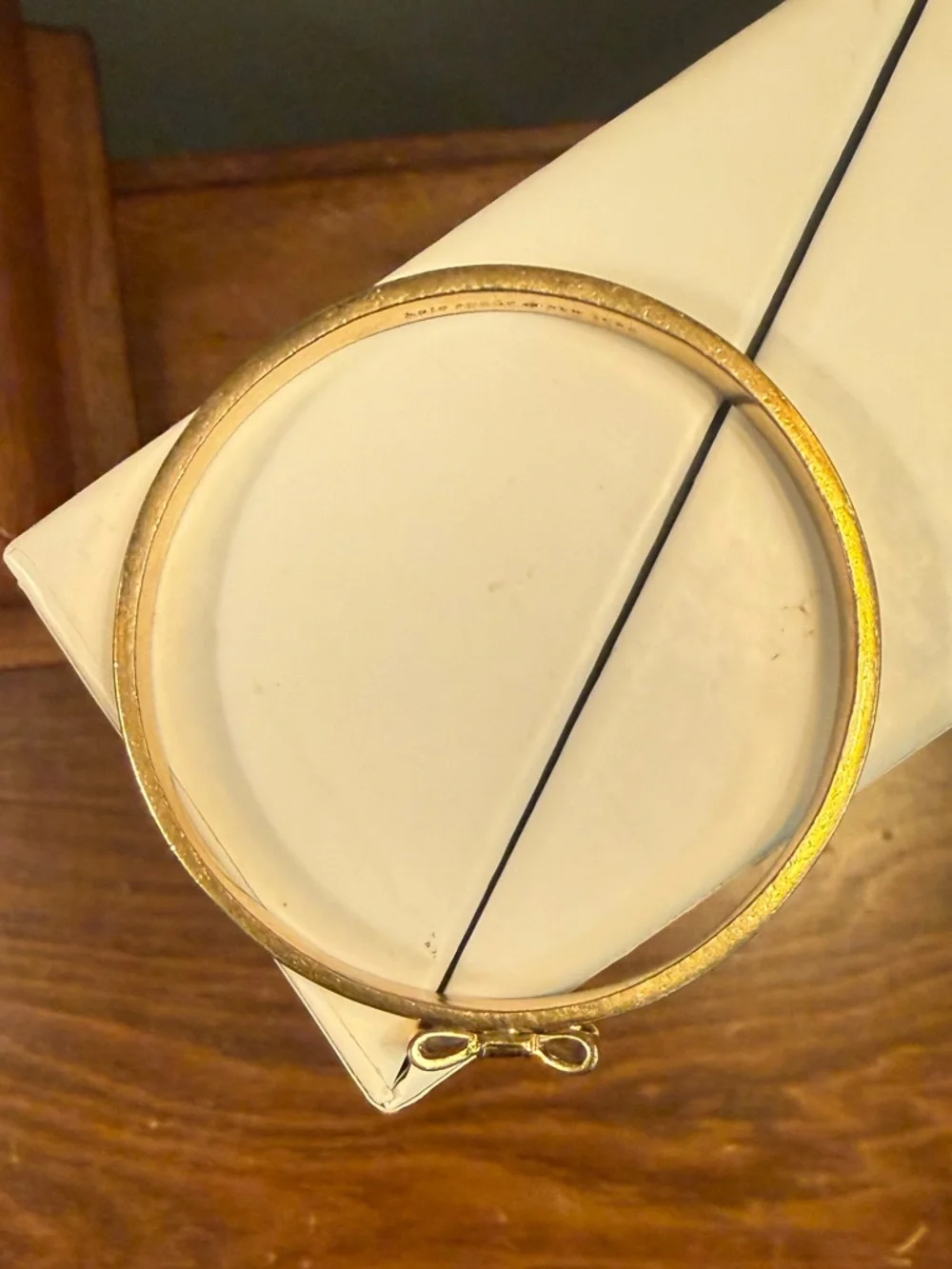 Kate Spade Take a Bow Gold Bangle - Picture 5 of 9
